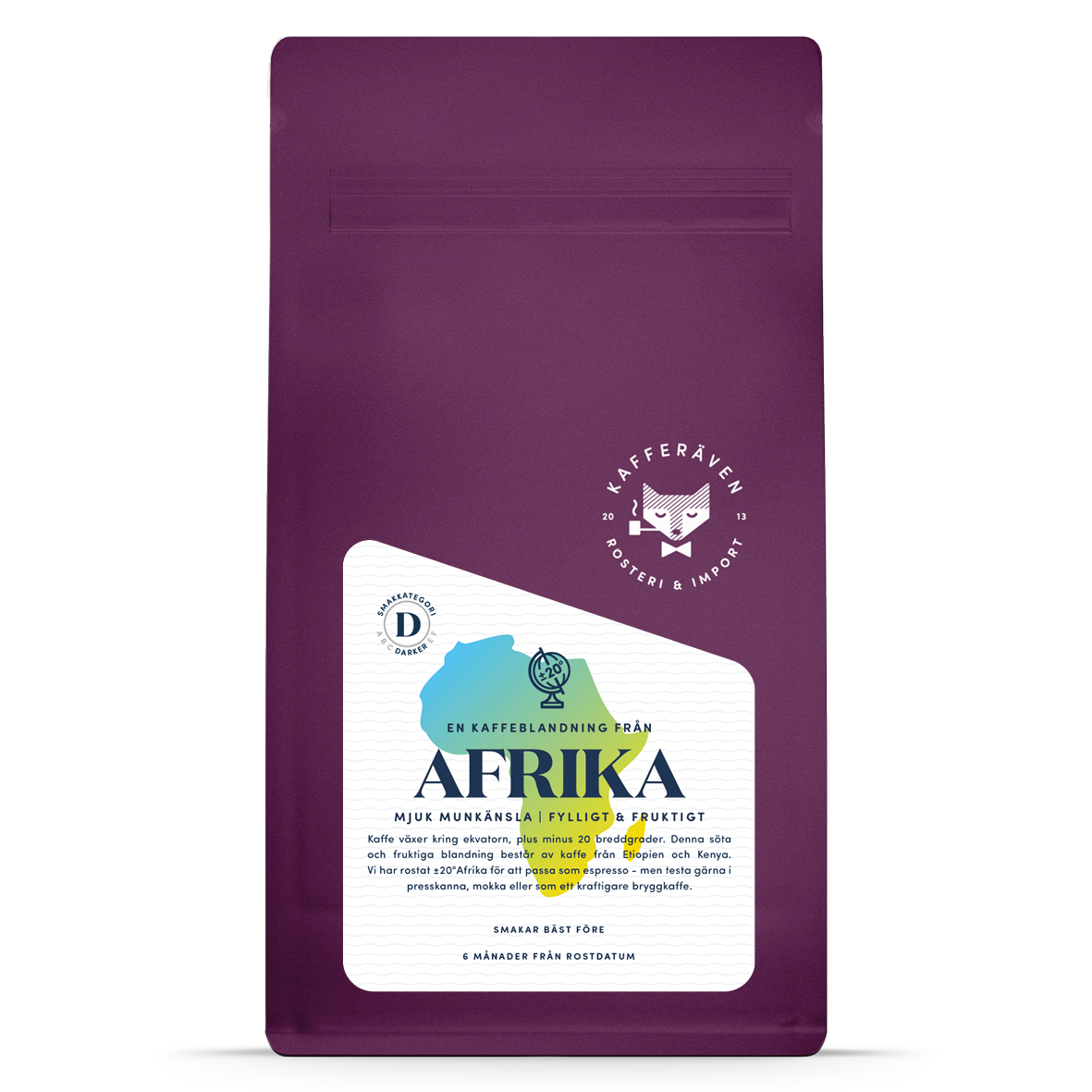 Afrika plus minus 20°