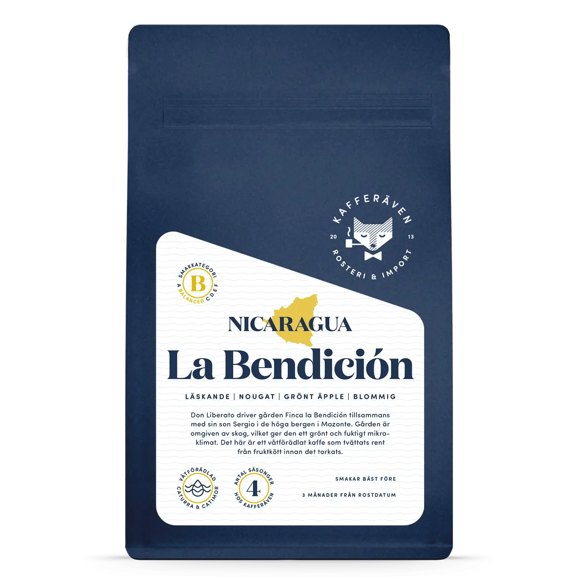 La Bendición - kaffe från Nicaragua - Kafferäven - Single Origin Coffee