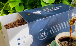 Välkommen på Kaffeprovning av vår Specialkaffekalender - Kafferäven