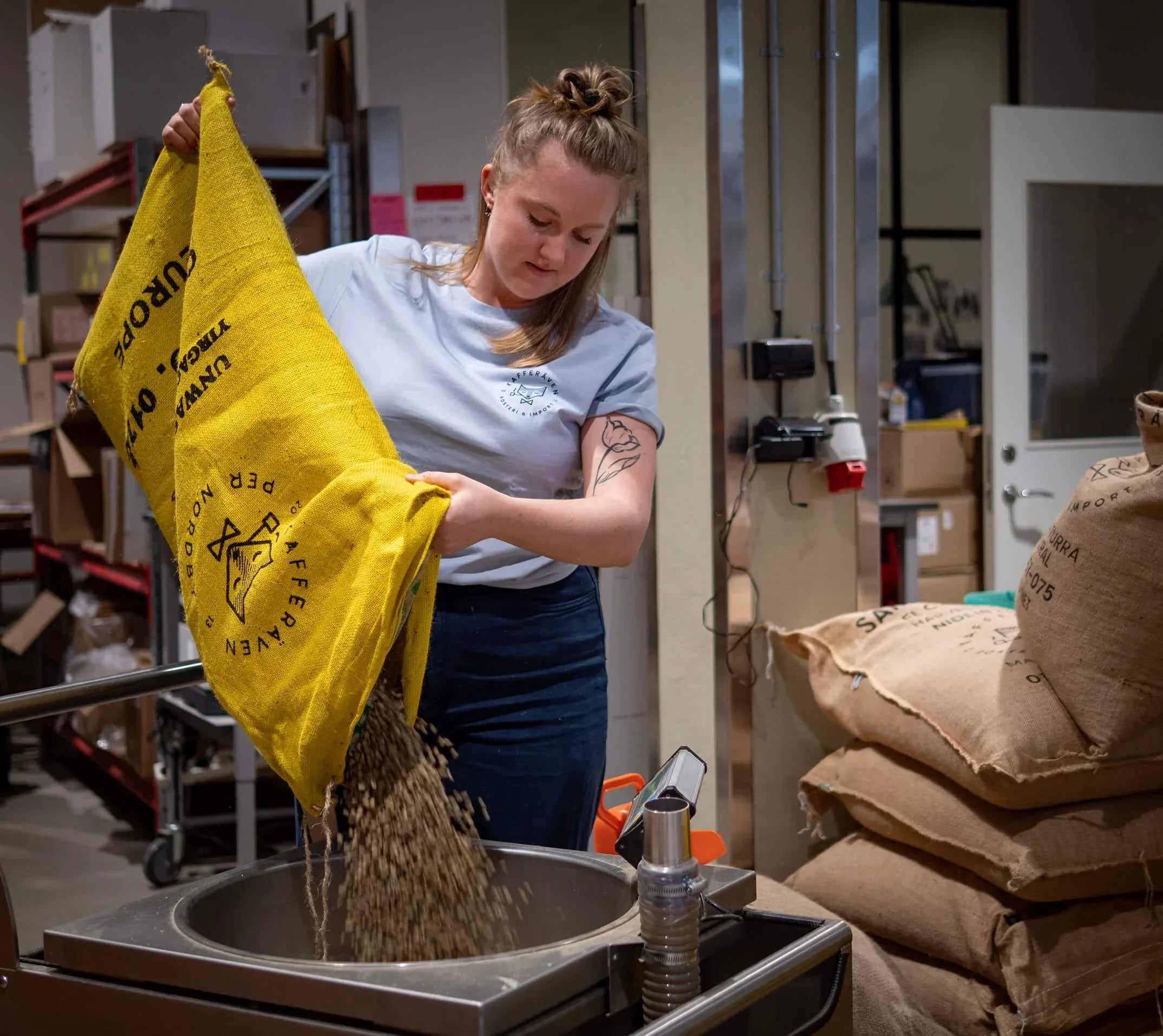 Nyrostat - kaffe - Kafferäven