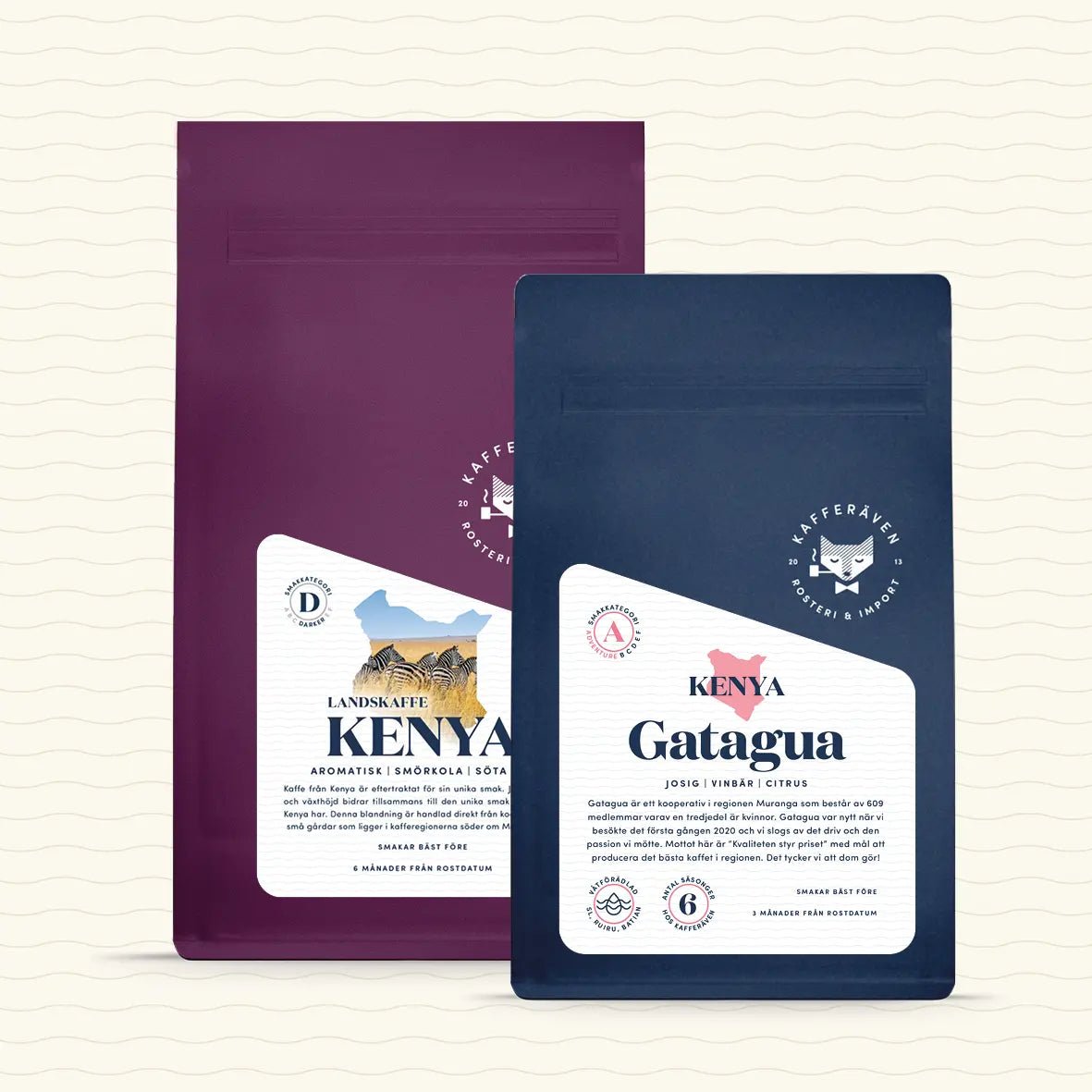 2 x Kenya - Kafferäven - Coffee Blends