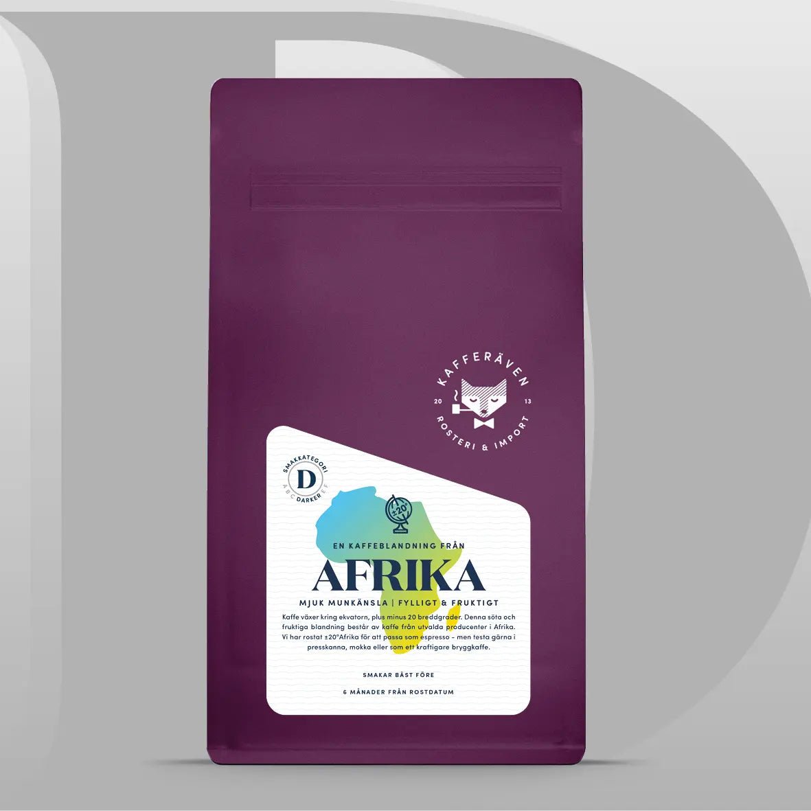 Afrika plus minus 20° - Kafferäven - Coffee Blends