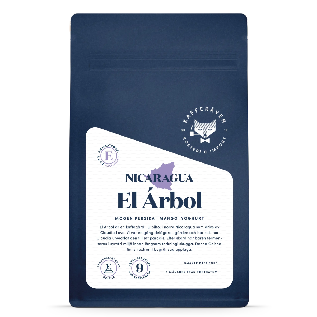 El Árbol - Geisha från Nicaragua - Kafferäven - Single Origin Coffee