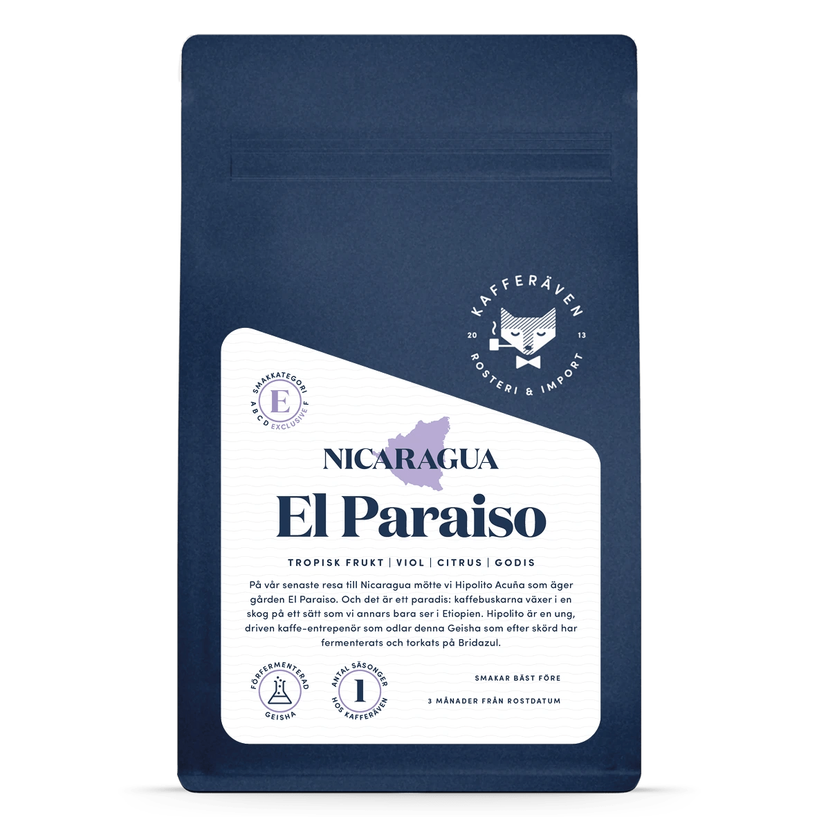 El Paraiso - Geisha från Nicaragua - Kafferäven - Single Origin Coffee