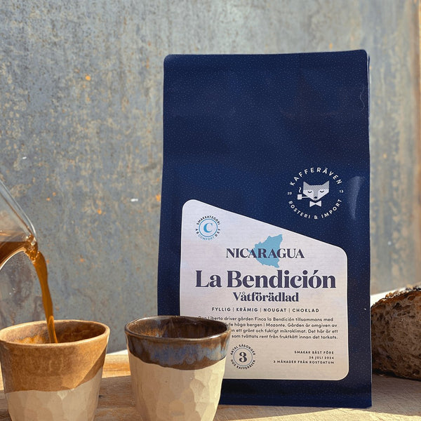 Finca La Bendición - Våtförädlad Caturra - Kafferäven - Single Origin Coffee