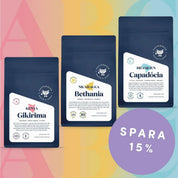 Kaffepaket - A B C - Kafferäven - Single Origin Coffee
