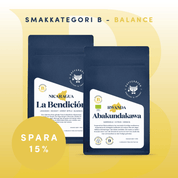 Kaffepaket - Balance - Kafferäven - Single Origin Coffee