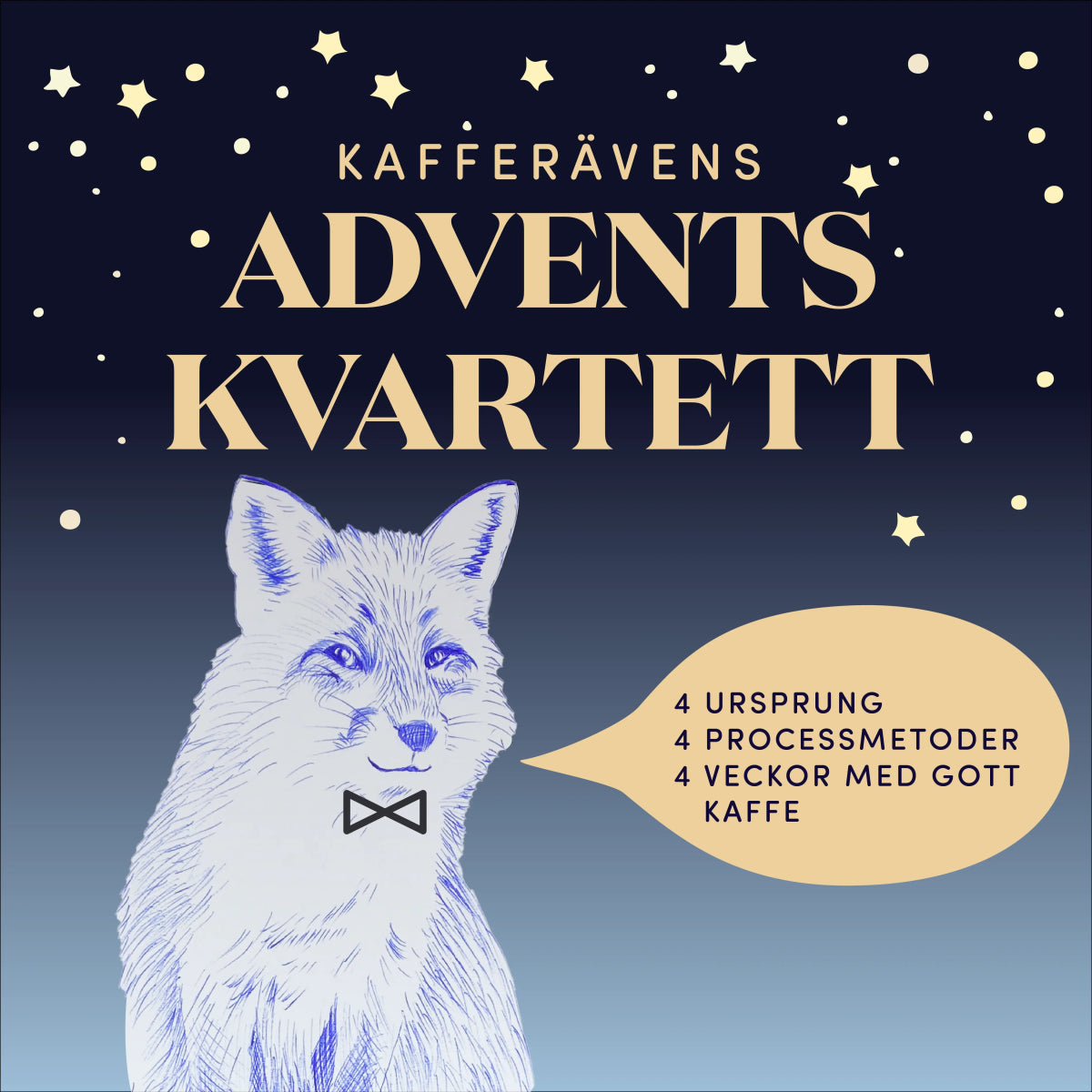 Kafferävens Adventskvartett 2025 - Kafferäven - Single Origin Coffee