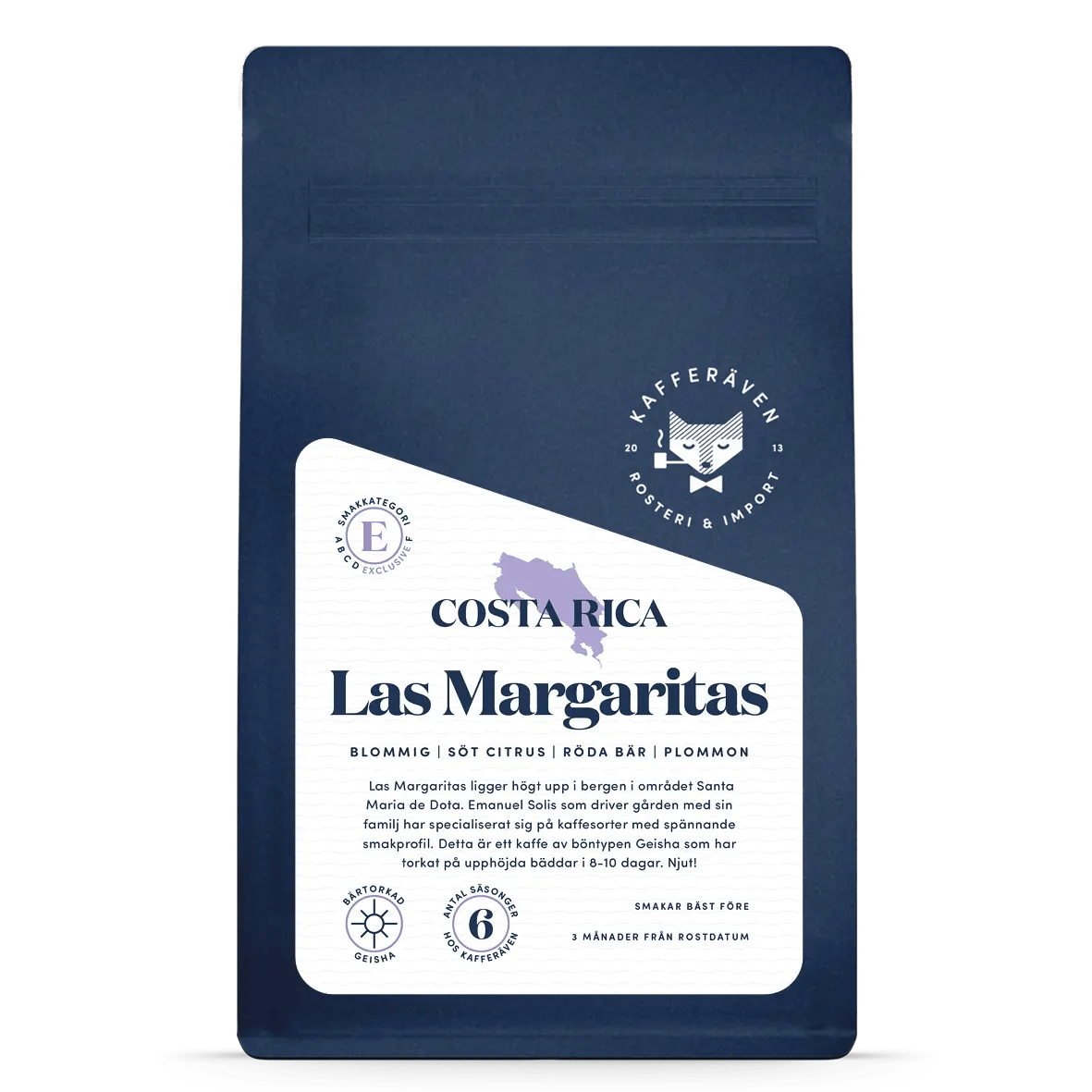 Las Margaritas - Geisha från Costa Rica - Kafferäven - Single Origin Coffee