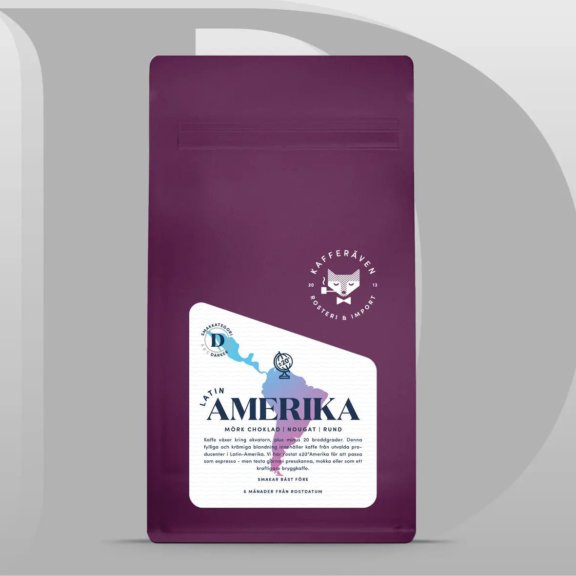 Latin Amerika plus minus 20° - Kafferäven - Coffee Blends