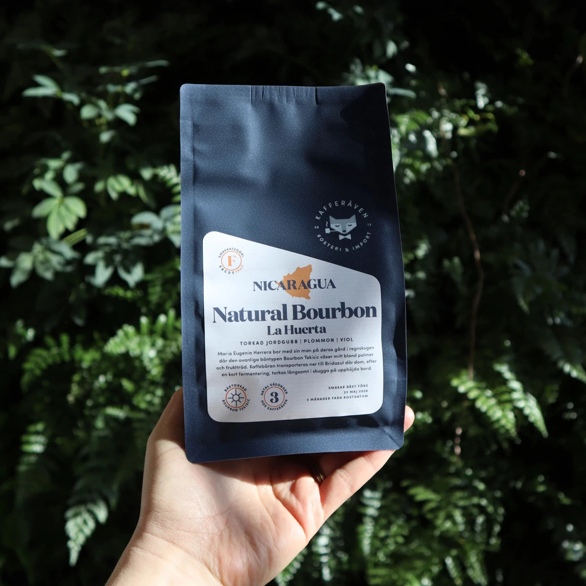 Natural Bourbon - La Huerta kaffe från Nicaragua - Kafferäven - Single Origin Coffee