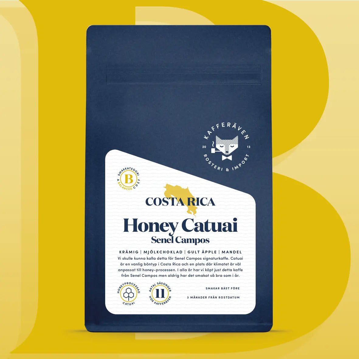 Senel Campos - Honey Catuai - Kafferäven - Single Origin Coffee