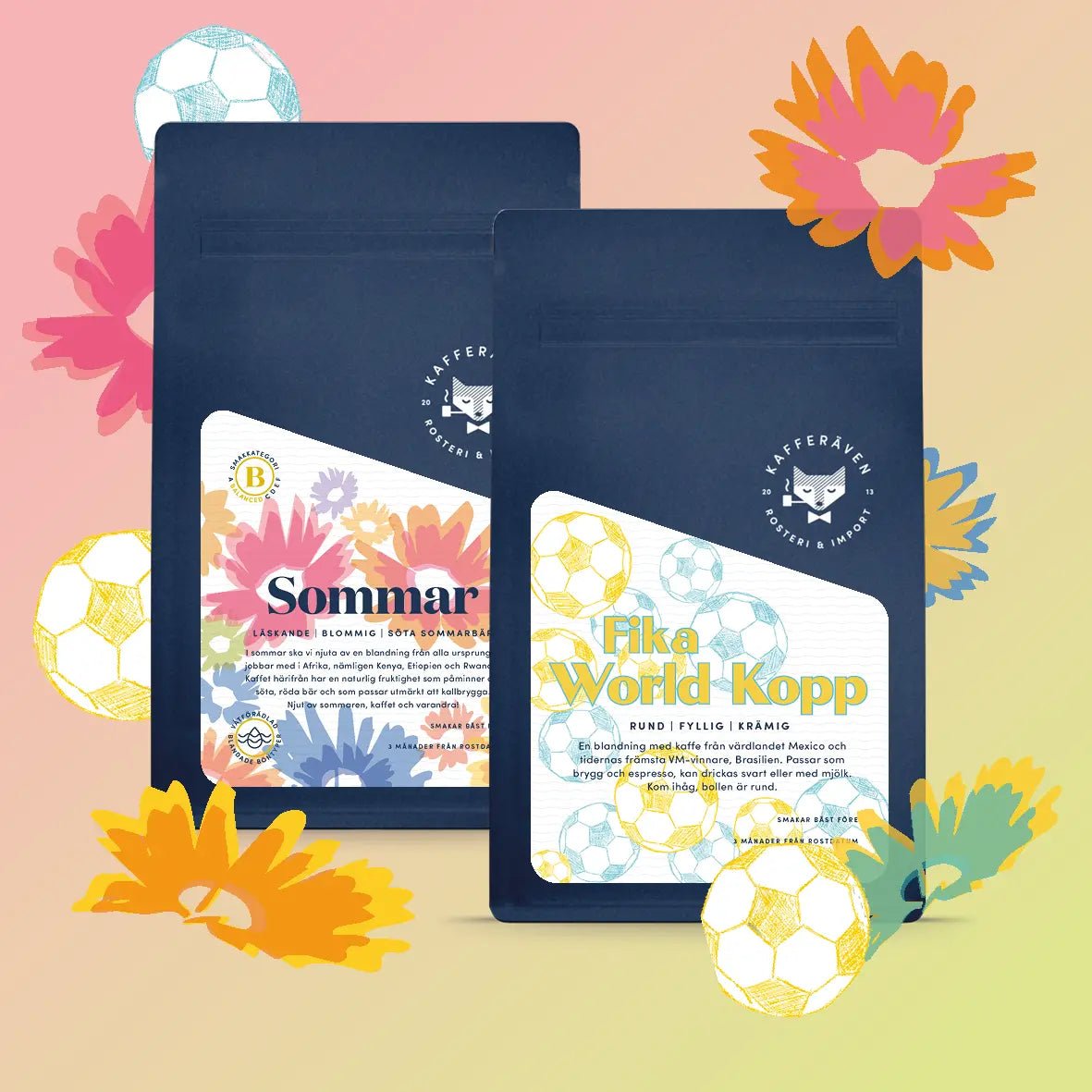 Sommar x Fika World Kopp - Kafferäven - Single Origin Coffee