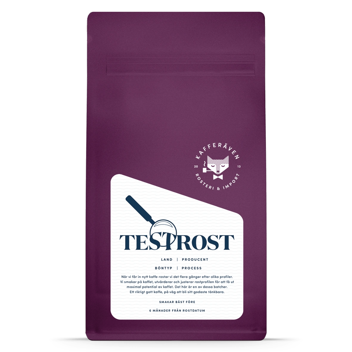 Testrost - Kafferäven - Coffee Blends