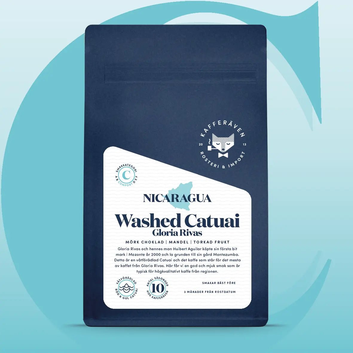 Washed Catuai - Gloria Rivas kaffe från Nicaragua - Kafferäven - Single Origin Coffee