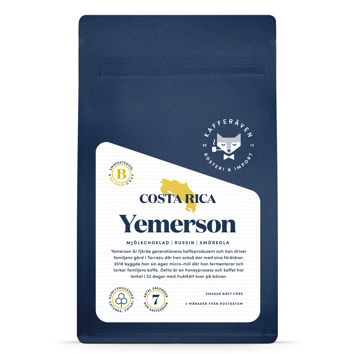 Yemerson - kaffe från Costa Rica - Kafferäven - Single Origin Coffee