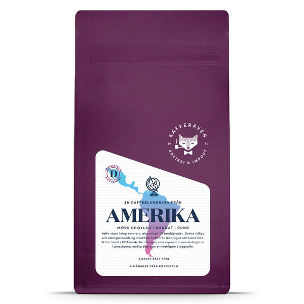 Amerika Plus minus 20° - Kafferäven - Coffee Blends