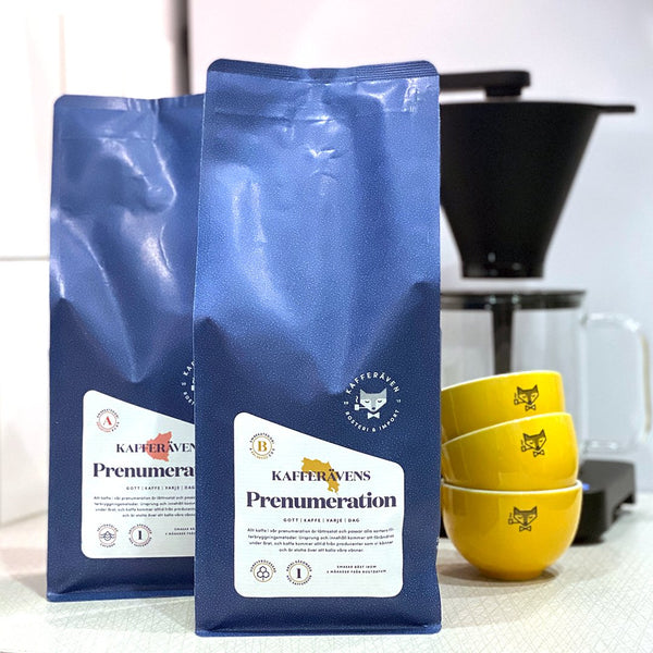 Kafferävens Stora Kaffeprenumeration - Kafferäven - Prenumeration och paket