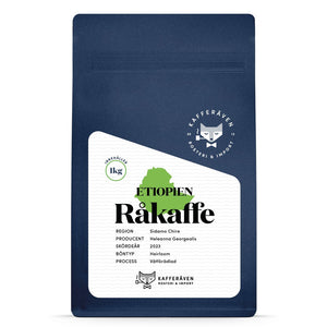 Råkaffe Logita Etiopien - Kafferäven - Green Coffee